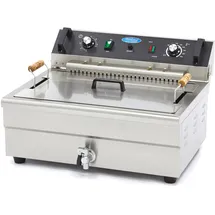 MAXIMA Gastro Fritteuse - 20 l - 1 Korb - mit Ablasshahn