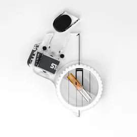 Silva Arc Jet 360 Left Kompass - Clear / Grey - One Size