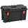 vidaXL Koffer für Flugreise Tragbar Schwarz 57x35x32,5 cm PP