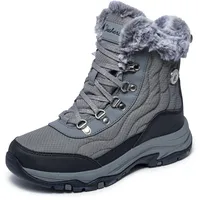 SKECHERS Trego-Stormie Damen Boots Charcoal EU 39