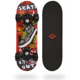 Donic Schildkröt Schildkröt® Mini Skateboard 17“ Skate It Out | Schwarz
