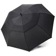 Doppler Regenschirm Fiber Golf Automatic Air Uni Black