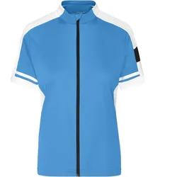 Damen Bike-Shirt Full Zip "JN453" - L - cobalt