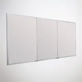 Sprinz Pure-Line Spiegelschrank Einbau mit 3 Türen 120 cm, Badmöbel, alu matt
