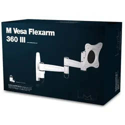 Hagor Multibrackets M VESA Flexarm neigbare und schwenkbare Wandhalterung 360 III 200 x mm