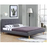 Hti-Living Bett mit Lattenrost Liegefläche 180 x 200 cm