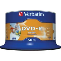 Verbatim DVD-R 4,7 GB 16x bedruckbar 50 St.