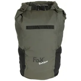 Fox Outdoor Rucksack, Dry Pak 18", Oliv, wasserdicht