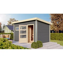 Karibu Skrollan 3 inkl. 9 kW Bio-Ofen + ext. Steuerung