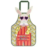 Ulster Weavers Kochschürze Rosie Rabbit, (1-tlg), Baumwolle mit PVC-Überzug ca.42x57cm Kinderschürze Bastel-/Malschürze bunt