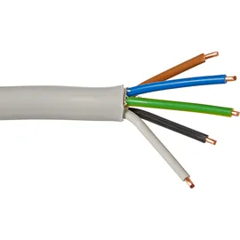 Kabelexpress Kunststoff-Mantelleitung NYM-J 5 x 2,5 mm2 50 m Ring