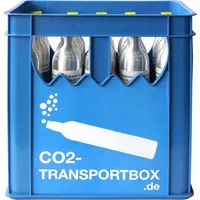 Cagogas GmbH CO2 Transportbox inkl. 15 CO2 Zylinder gefüllt