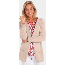 GOLDNER Feinstrick-Cardigan Beige 20