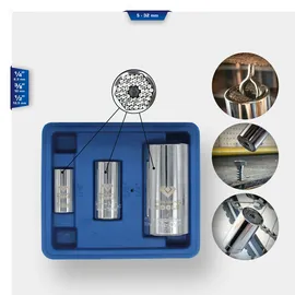 BRILLIANT TOOLS Universal-Stecknuss-Satz 3-tlg. 5 - 32 mm