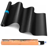 Homealexa Grillmatte 40 x 300 cm schwarz