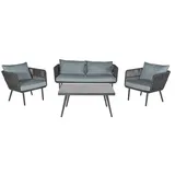 Outdoor Edge SAIGON Loungeset anthrazit/hellgrau