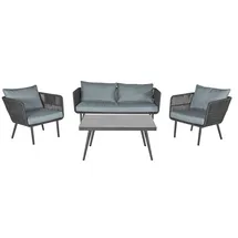 Outdoor Edge SAIGON Loungeset anthrazit/hellgrau