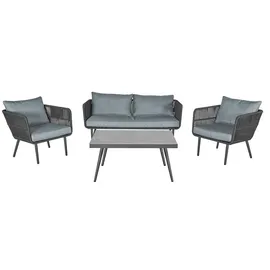 Outdoor Edge SAIGON Loungeset anthrazit/hellgrau