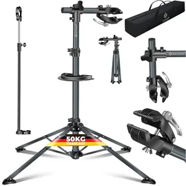 Kesser Fahrradmontageständer Profi Fahrradständer bis 30 kg grau