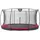 EXIT TOYS Silhouette Bodentrampolin 427 cm inkl. Sicherheitsnetz rosa