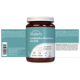 vitaler's Lactobacillus Rhamnosus mit FOS Kapseln 60 St.