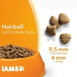 Iams for Vitality zur Haarballenreduzierung mit frischem Huhn 10 kg