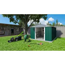 YardMaster Gerätehaus 3 x 4 m Grün
