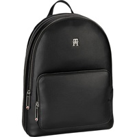 Tommy Hilfiger TH ESSENTIAL SC Backpack Freizeitrucksack Freizeit-Bag Urbanrucksack Recycelte Materialien, schwarz