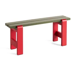 HAY - Weekday Duo Bank, L 111 cm, wine red / olive