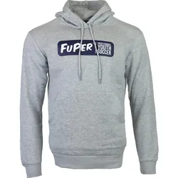 Kapuzenpullover Chris Freizeit. Fußball Herren FUPER grau|grau M