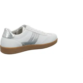 Gabor Sneaker Low Weiß/Silber Damen 40