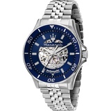 Maserati Herrenuhr Edelstahl silber Herren