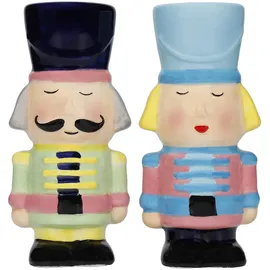 KitchenCraft Nussknacker Sammlung Salz- und Pfeffer Set 2-teilig mehrfarbig unbefüllt