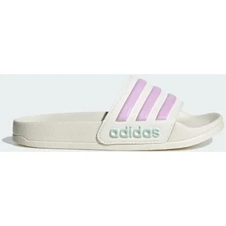 Adidas Adilette Shower Slides RUTSCHEN, Off White/Bliss Lilac/Halo Mint, 28