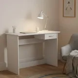 Dmora Eckschreibtisch Oise Mattweiß
