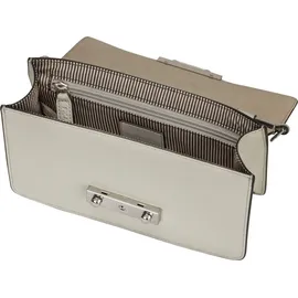 Picard Superstar Schultertasche Leder Grau/Weiß