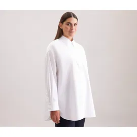 Seidensticker Longbluse 1/1 Kragen Uni Gr. L40, weiß,