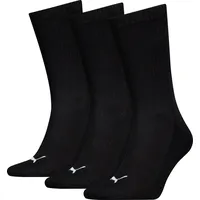 Puma 3P CUSHIONED NEXT CREW Socks schwarz, Gr. 43/46