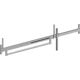 Layher Fahrbalken mit 2 Rohrverbindern verstellbar