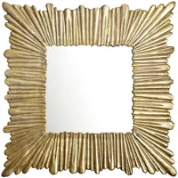 KADIMA DESIGN Wandspiegel 75x75 cm Metall Design Hängespiegel ,