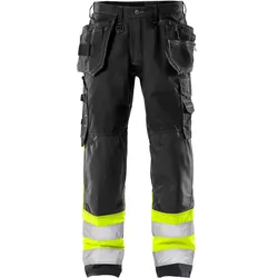 Warnschutz Handwerkerhose "2093 NYC" Ventilation - C156 - gelb/schwarz