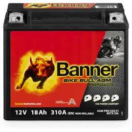 Banner ETX20L 18 Ah 310 A