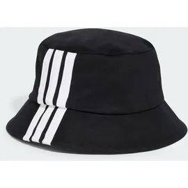 adidas 3-Streifen Stoffhut Black / White Erwachsene (M/L)