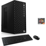 CSL Mystic V24572 Desktop-PC AMD Ryzen 5 4,0 GHz 16 GB RAM 500 GB SSD Windows 11 Home