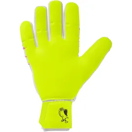Uhlsport Prediction Absolutgrip Mike Maignan Hn Torwarthandschuhe weiß/pink/fluo gelb/lila 9