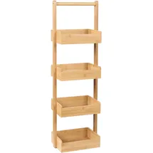 Beliani Regal Vaupes Bambus Hellbraun
