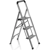HJH Office Solid V Klappleiter 3 Stufen