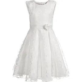 happy girls - Kleid GLORIA mit Bindegürtel in ecru, Gr.122