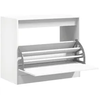 VidaXL Schuhschrank Weiß 80x42x69 cm Holzwerkstoff
