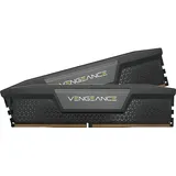 Corsair Vengeance schwarz DIMM Kit 32GB, DDR5-4800, CL40-40-40-77, on-die ECC (CMK32GX5M2A4800C40)